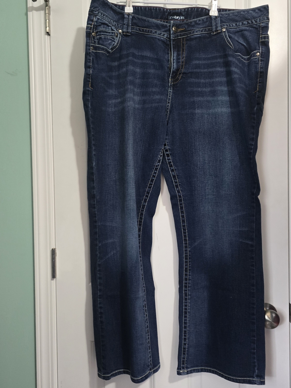 Lane Bryant Dark Blue Bootcut Jeans